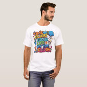 T-shirt à manches longues à thème d'horloge fantai (Devant entier)