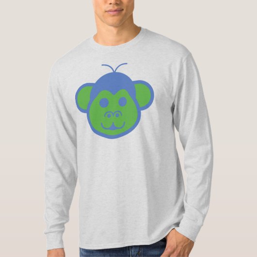 T-Shirt à manches longues Alimon (Singe Alien) (Devant)