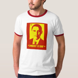T-shirt à manches longues anti-Obama communiste po
