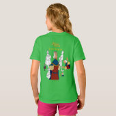 T-shirt à manches longues avec croquis de princess (Dos entier)