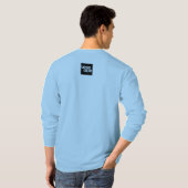 T-Shirt à manches longues avec emblème double purp (Dos entier)
