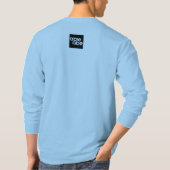 T-Shirt à manches longues avec emblème double purp (Dos)