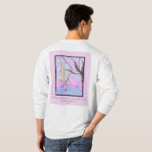 T-shirt à manches longues Cherry Blossom de Washin (Dos entier)