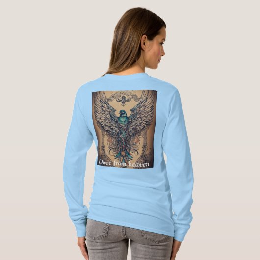 T-Shirt à manches longues Confortable, Décontracté (Dos entier)