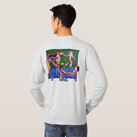 T-shirt à manches longues CRAMPS de MATISSE (Dos entier)