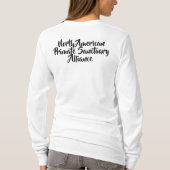 T-shirt À manches longues cursif de protecteur de primat (Dos)