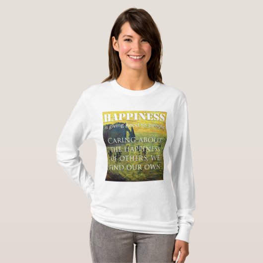 T-shirt à manches longues de base (Devant entier)