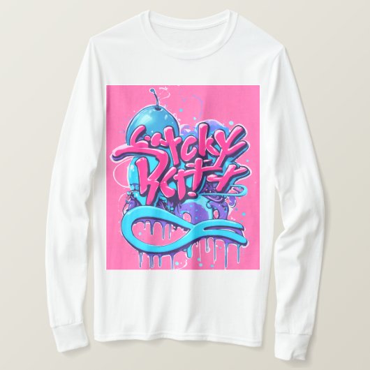 T-shirt à manches longues de base (Design devant)