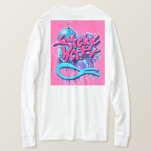 T-shirt à manches longues de base (Design dos)