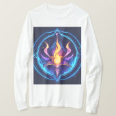 T-shirt à manches longues de base (Design devant)