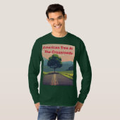 T-shirt à manches longues de base - Anime Tree min (Devant entier)