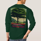T-shirt à manches longues de base - Anime Tree min (Dos)