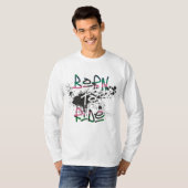 T-shirt à manches longues de base Born to Ride (Devant entier)