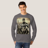 : T-shirt à manches longues de base par Zazzle (Devant entier)
