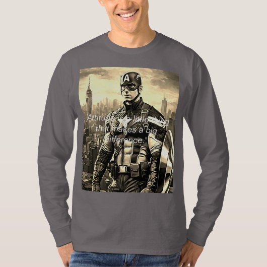 : T-shirt à manches longues de base par Zazzle (Devant)