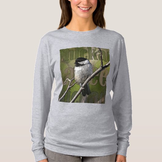 T-shirt à manches longues de base pour femmes en c (Devant)