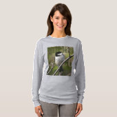 T-shirt à manches longues de base pour femmes en c (Devant entier)