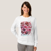 T-shirt à manches longues de base pour femmes pass (Devant entier)
