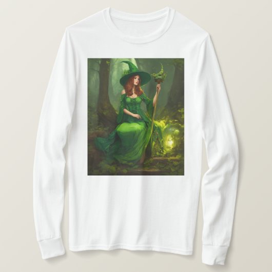 T-shirt à manches longues de base pour filles (Design devant)