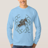 T-shirt à manches longues de base : Réaction en ch (Devant)