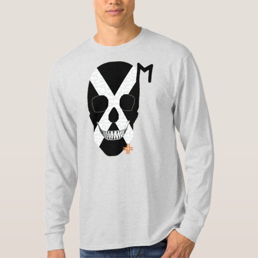T-shirt à manches longues de la tribu HANDSKULL B2 (Devant)