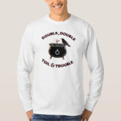 T-shirt à manches longues double double et problèm (Devant)