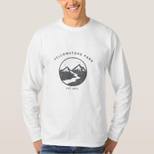 T-shirt à manches longues du parc Yellowstone