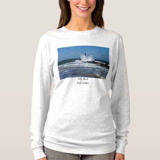 T-shirt à manches longues du phare de Morris (Devant)