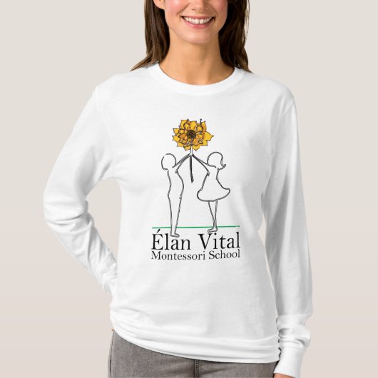 T-shirt à manches longues EVM Unisex (Devant)
