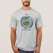 T-shirt à manches longues Fish Ain't Veggie (Devant)