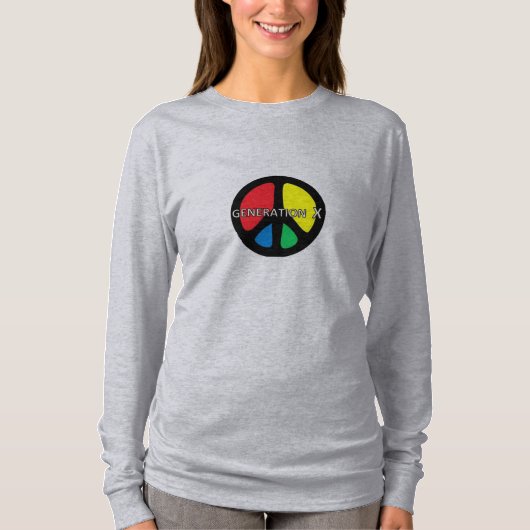 T-shirt à manches longues Génération X (Devant)
