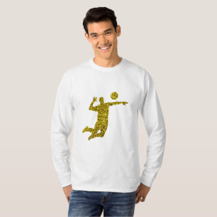 T-Shirt à manches longues Golden Volleyball
