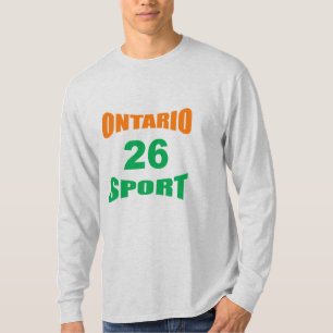 T-Shirt à manches longues gris ONTARIO SPORT 26
