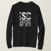 T-Shirt à manches longues ISD Est 2017 Basic (Design devant)