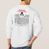 T-shirt à manches longues - JACKASS, The Martini (Dos)