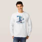 T-shirt à manches longues Let It Snow (Devant entier)