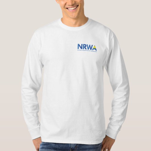 T-shirt à manches longues NRWA pour hommes (Devant)