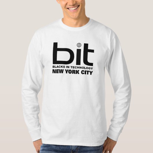 T-shirt à manches longues NYC BIT (Devant)