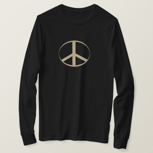 T-Shirt à manches longues Peace Sign (Design devant)