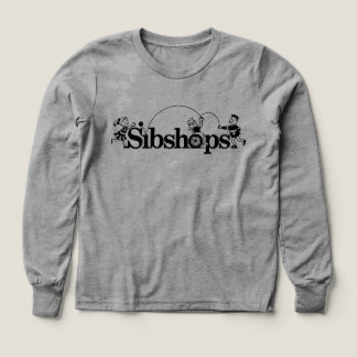 T-shirt à manches longues pour enfants avec logo n