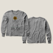 T-shirt à manches longues pour enfants EVM  (Motif recto et verso)