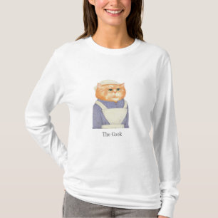 T-Shirt à manches longues pour femme COOK CAT