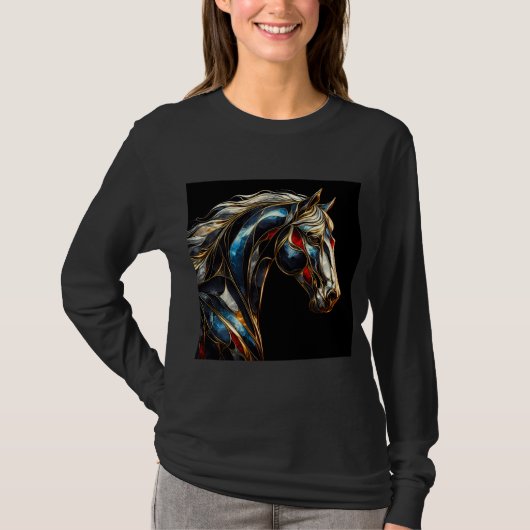 T-shirt à manches longues pour femmes 14 (Devant)