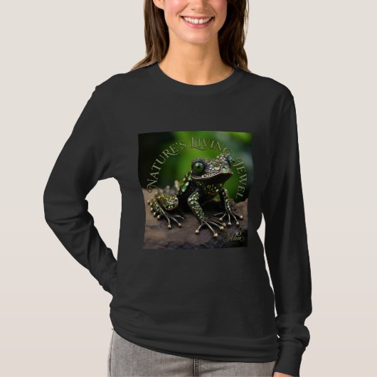 T-shirt à manches longues pour femmes ADOM "Nature (Devant)
