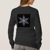 T-Shirt à manches longues pour femmes SNOWFLAKE (Dos)