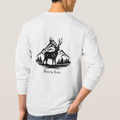 T-shirt à manches longues pour homme (Dos)