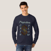 T-shirt à manches longues pour hommes (Devant entier)