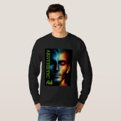 T-shirt à manches longues pour hommes (Devant entier)