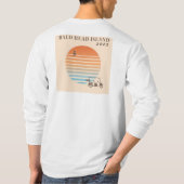T-shirt à manches longues pour hommes à Bald Head  (Dos)