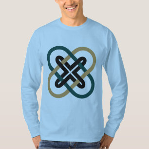 T-Shirt à manches longues pour hommes à motif X en